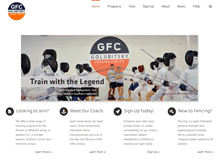 Tablet Screenshot of gfc-world.com